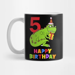 5th Birthday Party 5 Year Old Five Years Mug